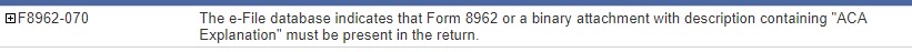 Reject_Code_F8962_070_Form_8962